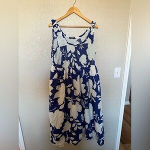Size 22/24 Lane Bryant Dress - Blue Sun Dress